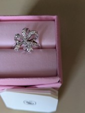 Swarovski bow ring for sale  STOKE-ON-TRENT