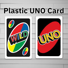 UNO WILD Card (cartão plástico novidade para carteira) jogo reverso comprar usado  Enviando para Brazil