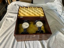 Conjunto de strain gage axial Ames 352 indicadores de discagem dispositivos de laboratório comprar usado  Enviando para Brazil