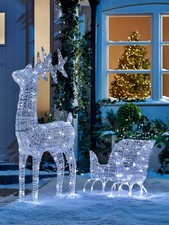 Large acrylic reindeer for sale Large acrylic reindeer for sale  WAKEFIELD