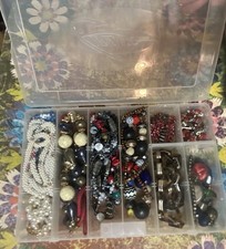Lot beaded necklaces for sale  Savona