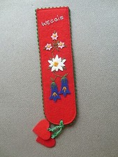 Felt bookmark weggis for sale Felt bookmark weggis for sale  NORWICH