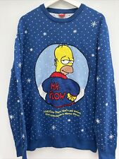 Simpsons christmas jumper for sale  OLNEY