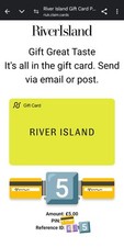 River island gift for sale  GLASGOW