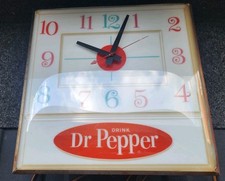 Dr. pepper clock for sale  Piqua