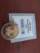 Medaille 1991 200 gebraucht kaufen  Dresden