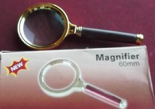 Lupe handlupe 60mm gebraucht kaufen  Bitterfeld