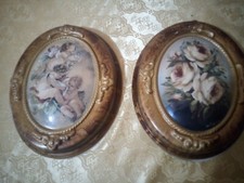 Quadretti capodimonte vintage usato  Villafranca Sicula