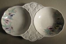 Lanche/tigela de porcelana pintada à mão vintage colorida papoulas detalhe levantado comprar usado  Enviando para Brazil