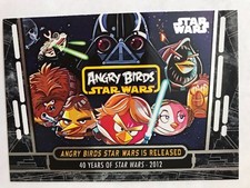 2017 Topps Star Wars 40º Aniversário #96 Angry Birds Star Wars é Lançado comprar usado  Enviando para Brazil