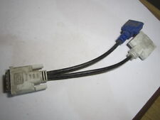 DVI macho a DVI hembra y hembra cable adaptador de plomo convertidor azul/blanco, usado segunda mano  Embacar hacia Argentina