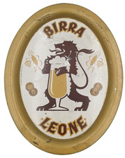 Birra leone vassoio usato  Caravaggio
