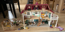 Schleich wohnhaus pferdekoppel gebraucht kaufen  Ruhland
