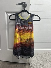 RARO Nike masculino Uganda 2024 corrida olímpica singlete tamanho médio comprar usado RARO Nike masculino Uganda 2024 corrida olímpica singlete tamanho médio comprar usado  Enviando para Brazil