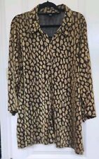 Usado, Túnica Melissa Paige cintilante estampa animal plus size 3X comprar usado  Enviando para Brazil