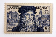 Leonard vinci timbre d'occasion Leonard vinci timbre d'occasion  Venelles