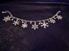 Snowflake charm bracelet for sale  Craig