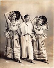 Ancien California Folkdancers~Trio Pampa-Minerva Ramiro Armandina~Photo 1936 comprar usado  Enviando para Brazil