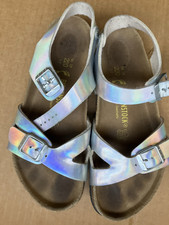 Birkenstock kids silver for sale  Albany