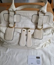 Chloé luxushandtasche cremewe gebraucht kaufen  München