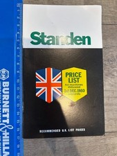 Standen price list for sale  DISS