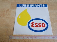 Autocollant lubrifiants esso d'occasion  Toulon-