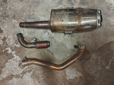 Scarico originale triumph usato  Pavia