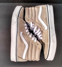 Tênis VANS Sk8-Hi bege camurça lona casual masculino 6. Feminino 7,5 comprar usado  Enviando para Brazil