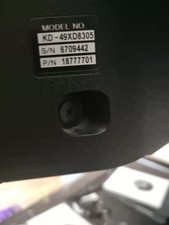 Sony kd49xd8305 smart for sale  EAST MOLESEY