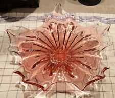 Schwere glasschale rosa gebraucht kaufen  Altdöbern