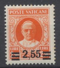 Estampillas de la Ciudad del Vaticano: 1934 Papa Pío XI 2l.55 sobre 2l.50 rojo. Como nuevo SG38 CV £250 segunda mano  Embacar hacia Argentina