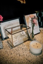 Modern glass wedding for sale  MALVERN