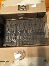 Vintage letterpress wood for sale  Saint Louis