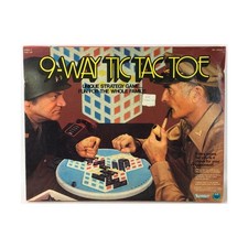 Kenner Boardgame 9-Way Tic Tac Toe Box Fair/NM, usado comprar usado  Enviando para Brazil