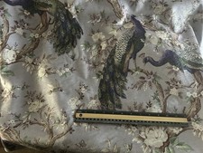 peacock print fabric for sale  BROXBOURNE