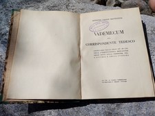 Antonio Paolo Battistini - Vademecum Del Corrispondente Tedesco - 1935 na sprzedaż  Wysyłka do Poland
