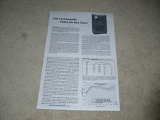 Ohm speaker review for sale  Olmsted Falls