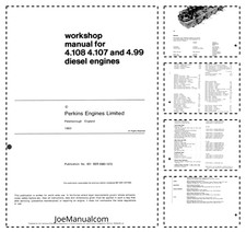 Używany, Perkins 4.107 4.108 4.99 Silnik Warsztat Instrukcja PDF na sprzedaż Używany, Perkins 4.107 4.108 4.99 Silnik Warsztat Instrukcja PDF na sprzedaż  PL