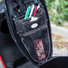 Bolsa organizadora de assento de scooter de motocicleta couro ecológico (L) comprar usado  Enviando para Brazil