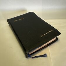 Holy Bible/ King James Version/ Illustrated: Collins' Clear-Type Press, 1957 comprar usado  Enviando para Brazil