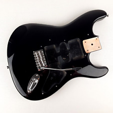 Corpo de guitarra Black Strat Style 43,5 mm HSH com tremolo e macaco ~ Excelente comprar usado  Enviando para Brazil