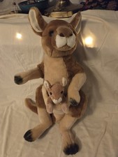 Usado, Pelúcia canguru com Joey Baby  comprar usado  Enviando para Brazil