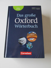 Große xford wörterbuch gebraucht kaufen  Kesseling