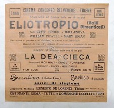 Locandina cinema belvedere usato  Vimodrone
