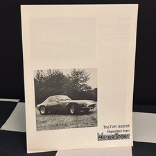 Tvr 3000m motor for sale  CHELTENHAM