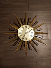 vintage sunburst clocks for sale  SURBITON