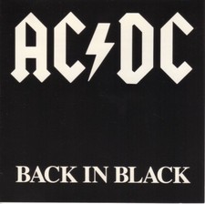 Back black acdc for sale  Roslindale