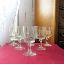 Verres eau cristal d'occasion  Thiaucourt-Regniéville