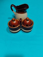 Stoneware sugar creamer for sale  Newton