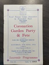 Original coronation garden for sale  LINCOLN